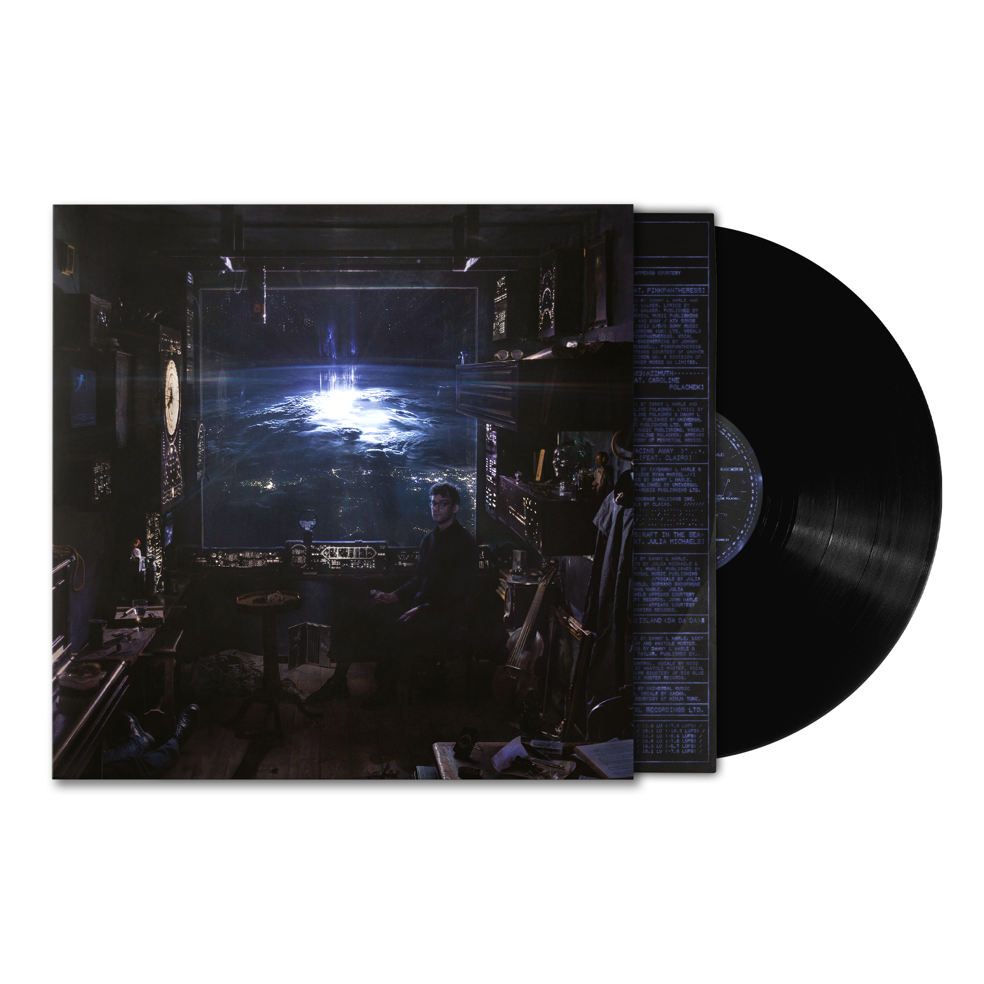 Cerulean Black Vinyl